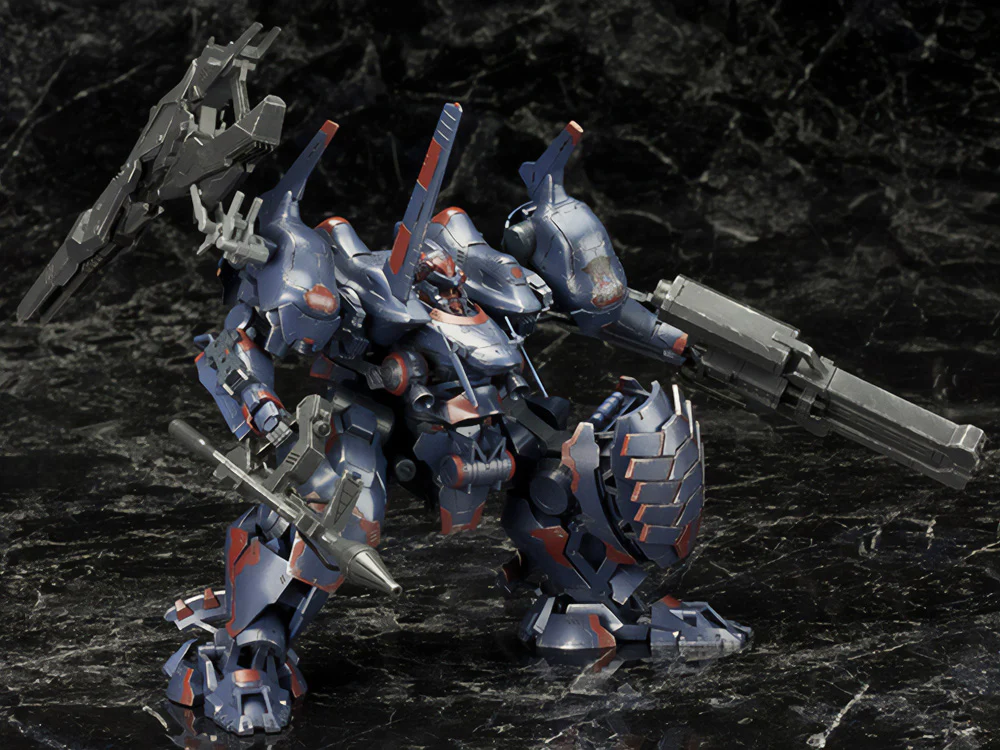Armored Core V Variable Infinity KT-104/Perun (Hanged Man Rematch Ver.) 1/72 Scale Model Kit (Reissue) - Image 11