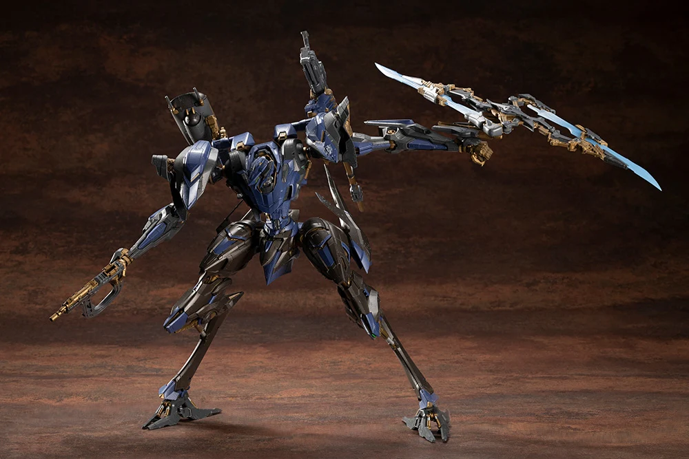 Armored Core VI Fires of Rubicon V.I.O.S. Schneider Nachtreiher/40E Steel Haze Model Kit - Image 16