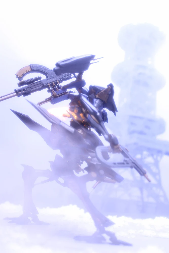 Armored Core VI Fires of Rubicon V.I.O.S. Schneider Nachtreiher/40E Steel Haze Model Kit - Image 22