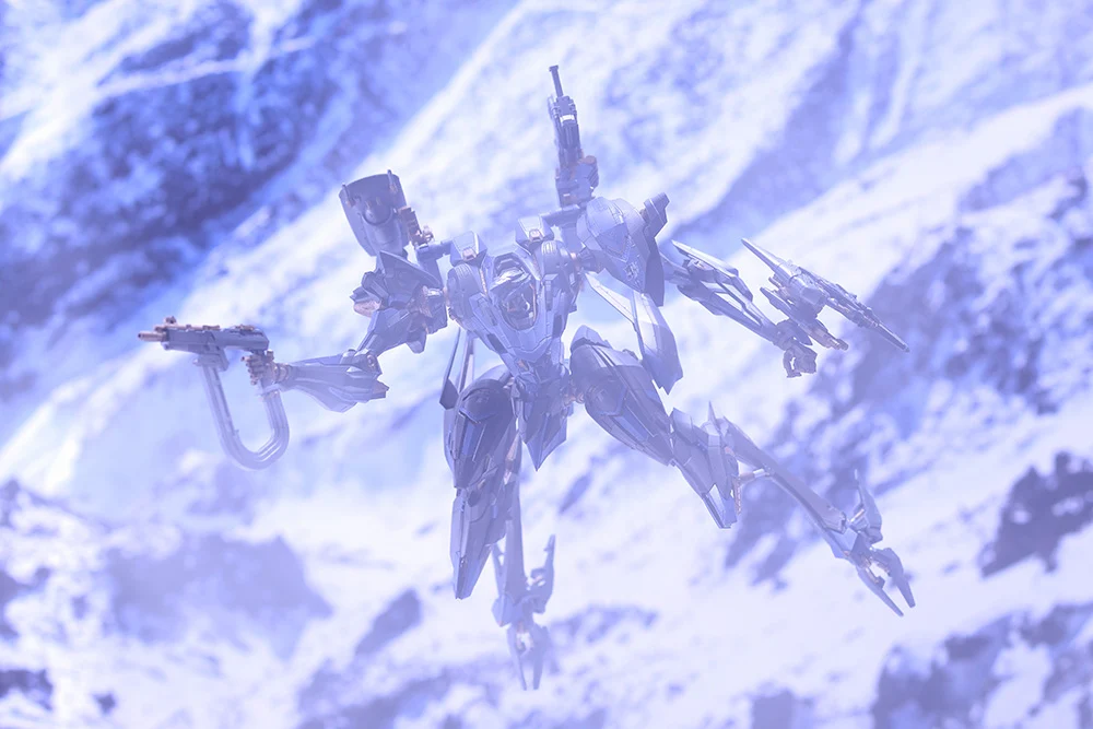 Armored Core VI Fires of Rubicon V.I.O.S. Schneider Nachtreiher/40E Steel Haze Model Kit - Image 23