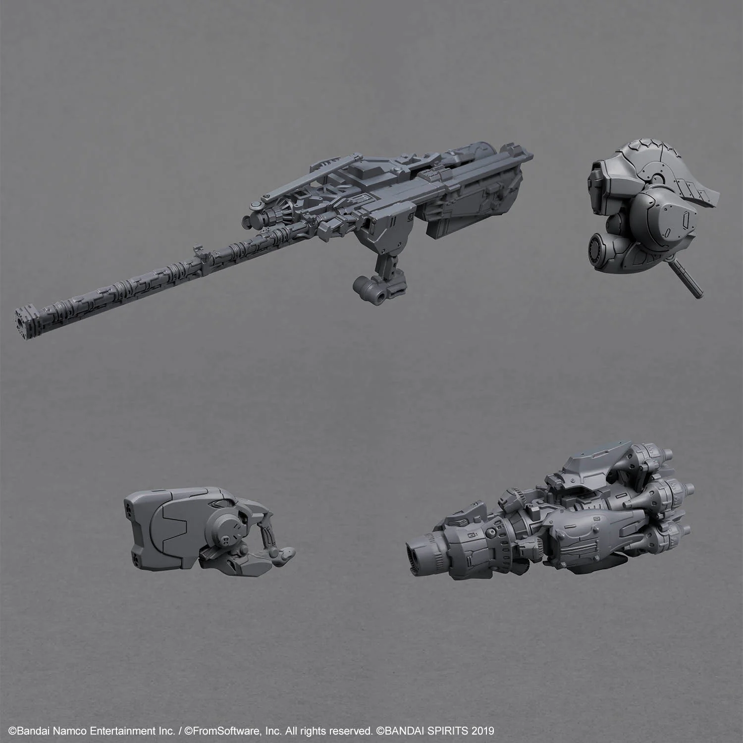 Armored Core VI Fires of Rubicon 30 Minute Missions Arquebus Add VE-40A Open Faith Model Kit - Image 9