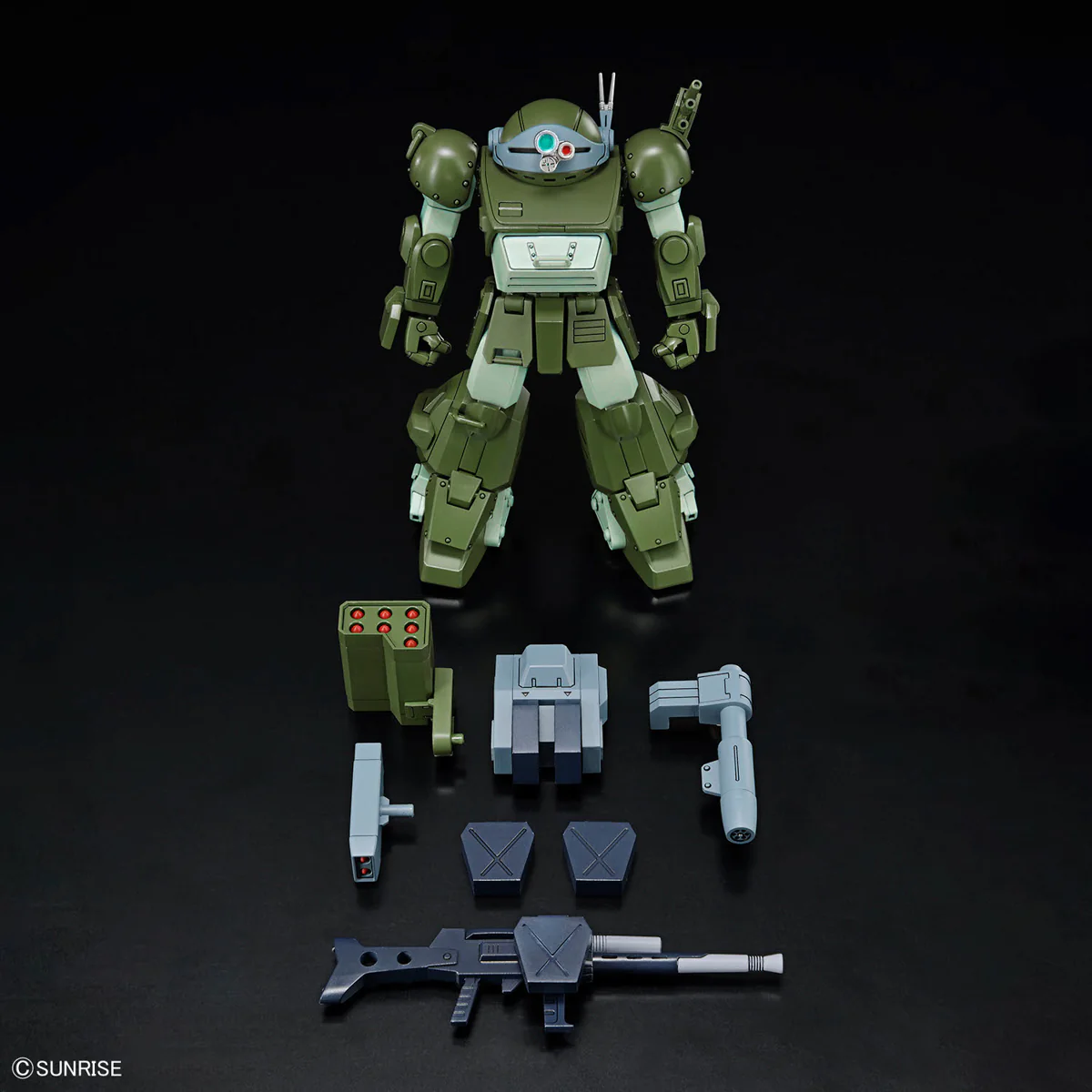 Armored Trooper Votoms The Last Red Shoulder HG ATM-09-STTC Scopedog Turbo Custom Model Kit - Image 11