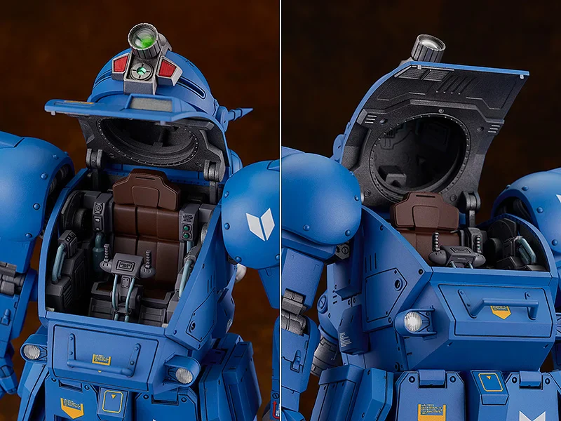 Armored Trooper Votoms PLAMAX SV-01 Soft Vinyl ATH-02 Strike Dog 1/24 Scale Model Kit (Reissue) - Image 9