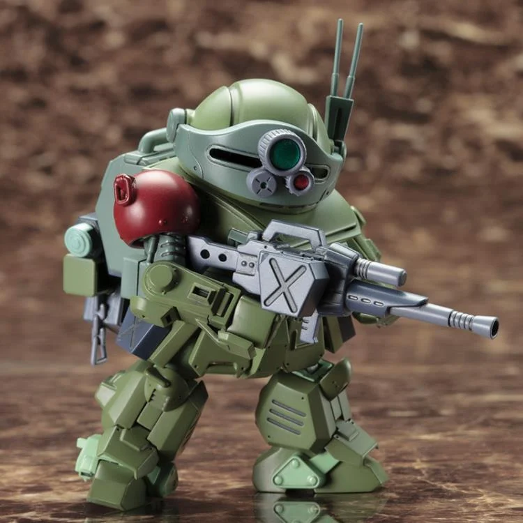Armored Trooper VOTOMS Red Shoulder Document The Roots of Ambition D-Style Scopedog Turbo Custom (Chirico Ver.) Model Kit - Image 12