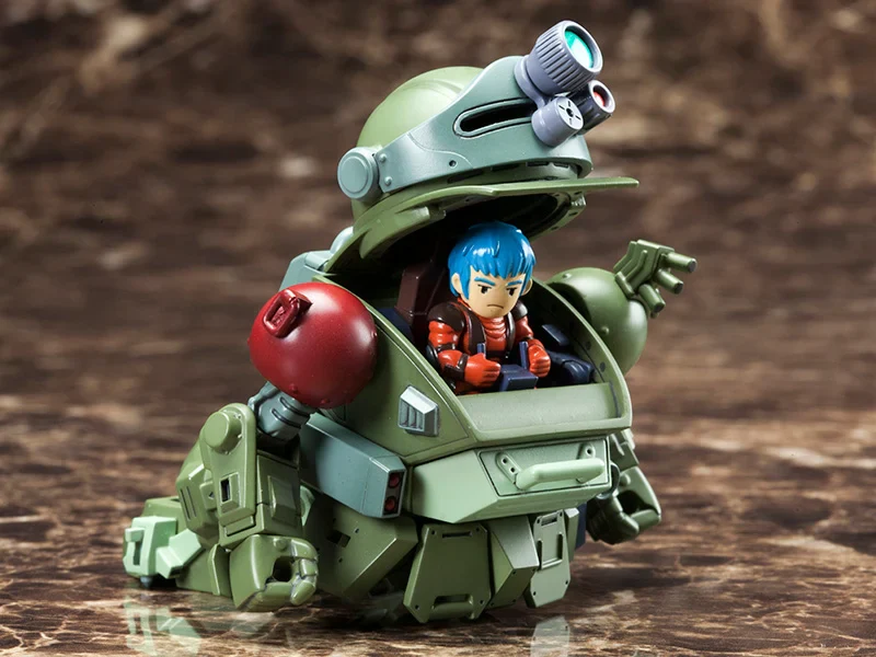 Armored Trooper VOTOMS Red Shoulder Document The Roots of Ambition D-Style Scopedog Turbo Custom (Chirico Ver.) Model Kit - Image 17