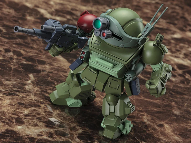 Armored Trooper VOTOMS Red Shoulder Document The Roots of Ambition D-Style Scopedog Turbo Custom (Chirico Ver.) Model Kit - Image 20