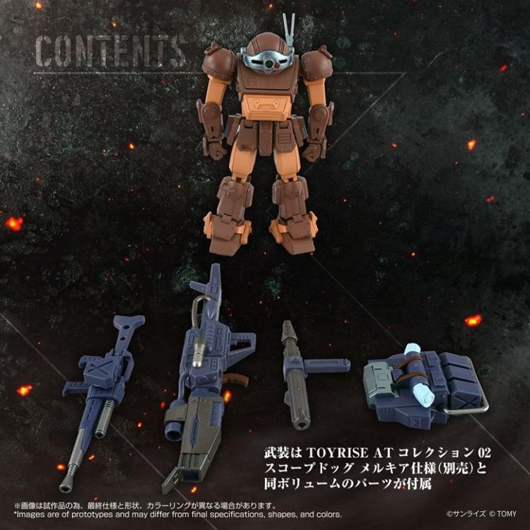 Armored Trooper Votoms Toyrise AT Collection 07 Scopedog (Brown Color Ver.) Action Figure - Image 9