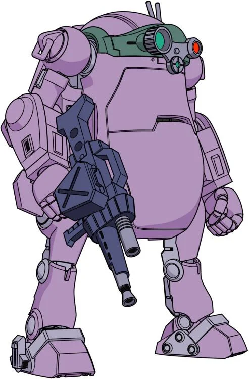 Armored Trooper Votoms x Mechatro WeGo Vol.3 Melquiya Color & Red Shoulder Custom 1/35 Scale Model Kit - Image 2
