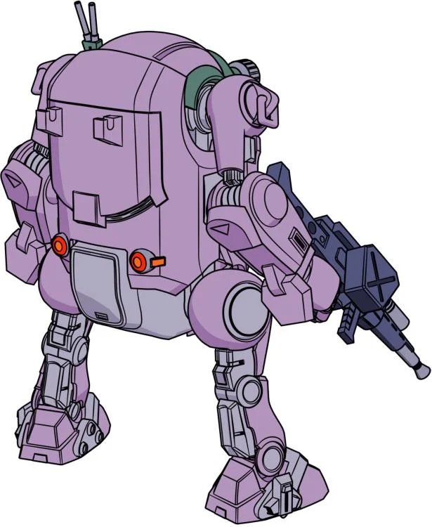 Armored Trooper Votoms x Mechatro WeGo Vol.3 Melquiya Color & Red Shoulder Custom 1/35 Scale Model Kit - Image 3