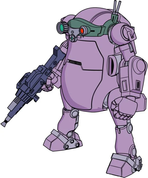 Armored Trooper Votoms x Mechatro WeGo Vol.3 Melquiya Color & Red Shoulder Custom 1/35 Scale Model Kit - Image 4