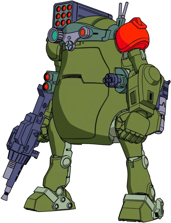 Armored Trooper Votoms x Mechatro WeGo Vol.3 Melquiya Color & Red Shoulder Custom 1/35 Scale Model Kit - Image 5
