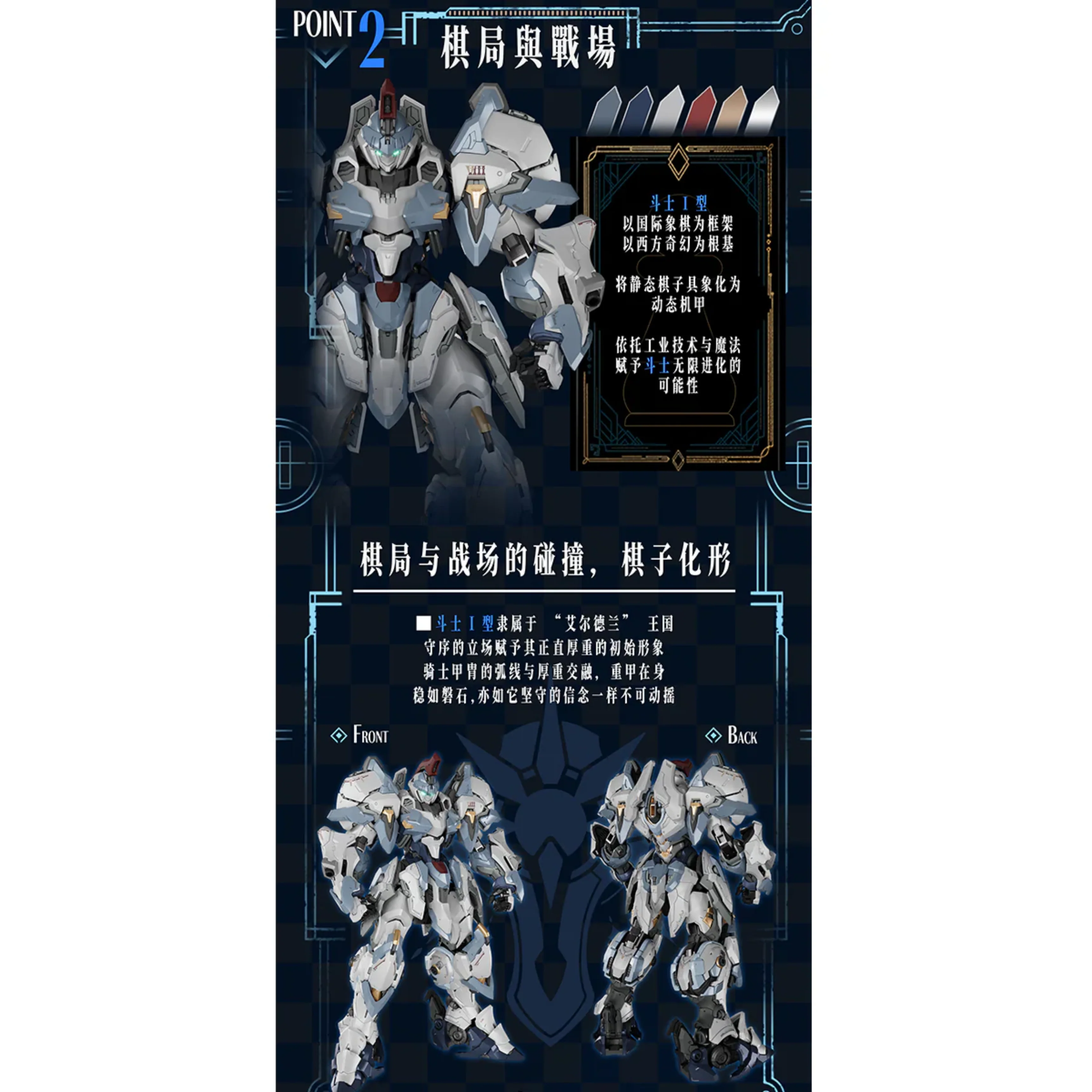 ASA 1/100 Pawn Gladiator Type Model Kit - Image 10
