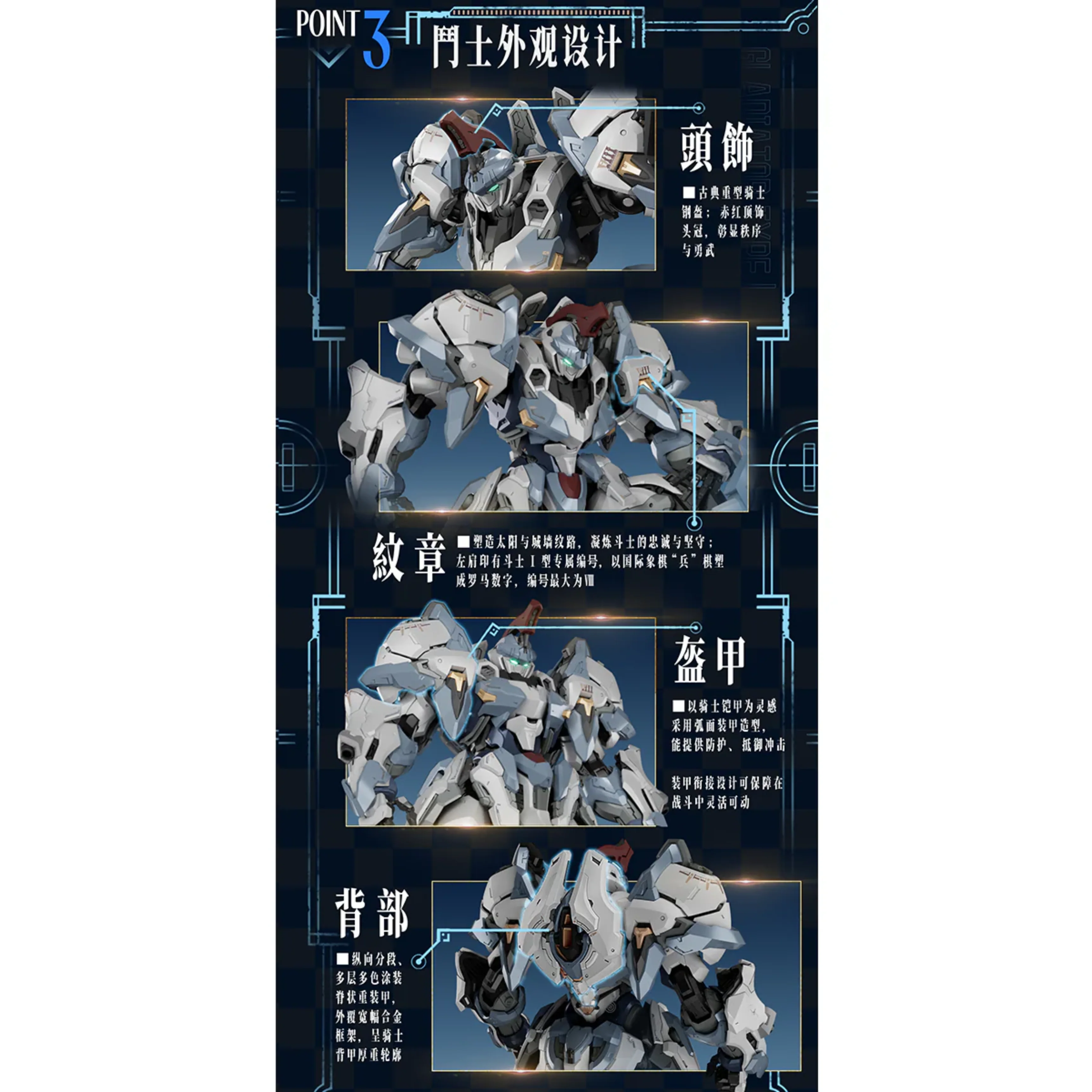 ASA 1/100 Pawn Gladiator Type Model Kit - Image 9
