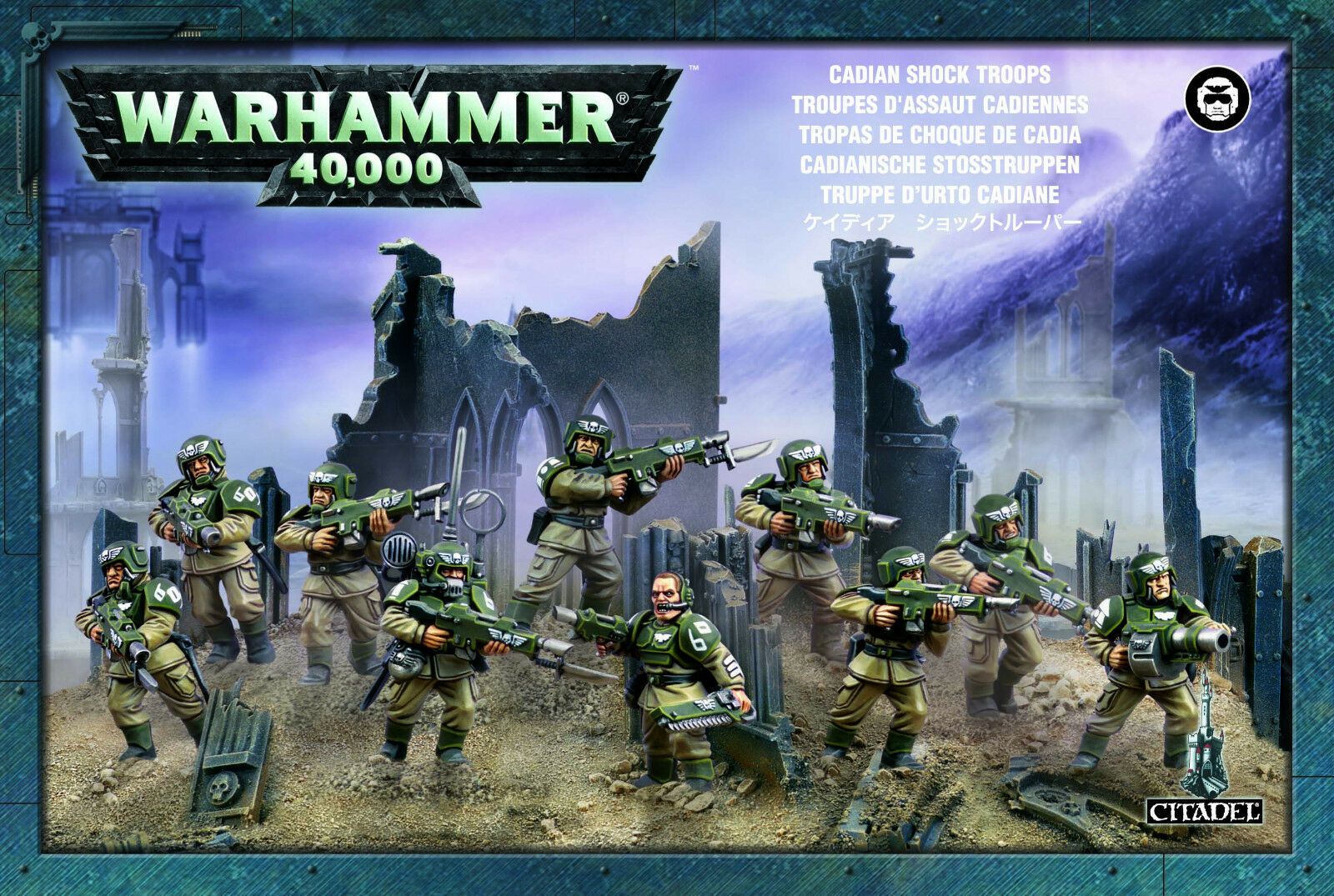 Astra Militarum Cadian Infantry Squad Warhammer 40k