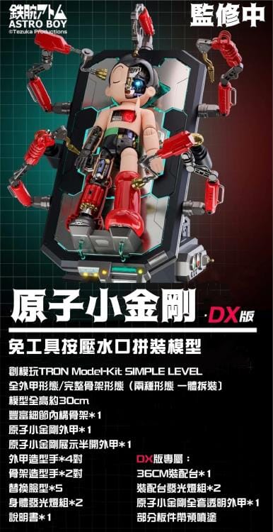 Astro Boy Simple Level Astro Boy (DX Version) TRON Model Kit - Image 3
