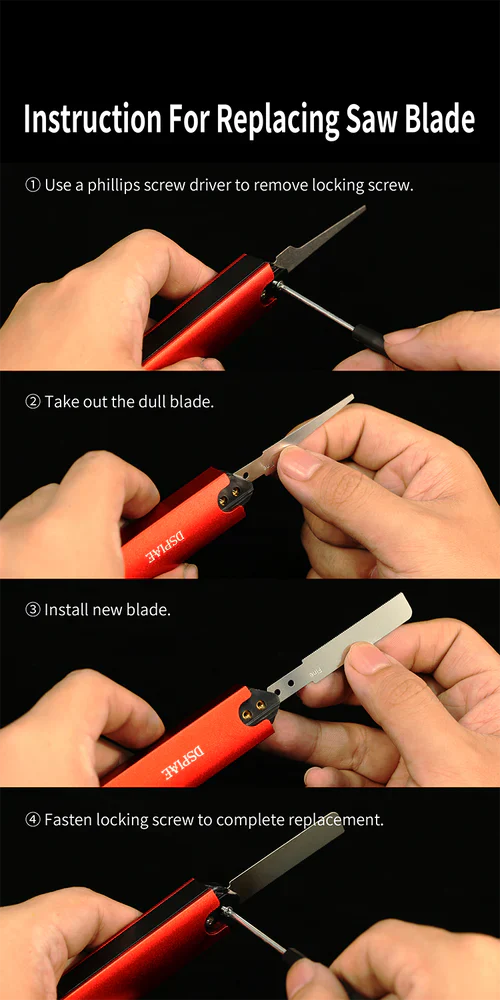 DSPIAE AT-HW Aluminum Alloy Hand Saw - Image 12