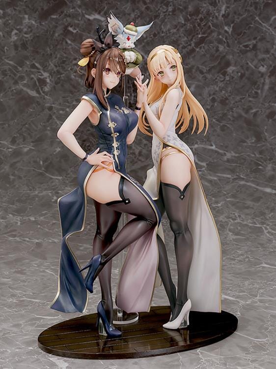 Atelier Ryza 2 Lost Legends & the Secret Fairy Ryza Stout and Klaudia Valentz (Chinese Dress Ver.) 1/6 Scale Figure Set - Image 10