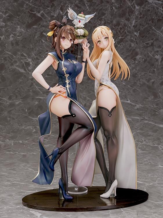 Atelier Ryza 2 Lost Legends & the Secret Fairy Ryza Stout and Klaudia Valentz (Chinese Dress Ver.) 1/6 Scale Figure Set - Image 11