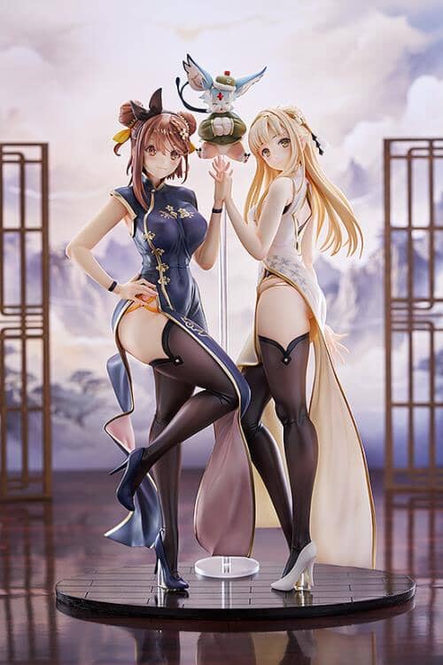 Atelier Ryza 2 Lost Legends & the Secret Fairy Ryza Stout and Klaudia Valentz (Chinese Dress Ver.) 1/6 Scale Figure Set - Image 2