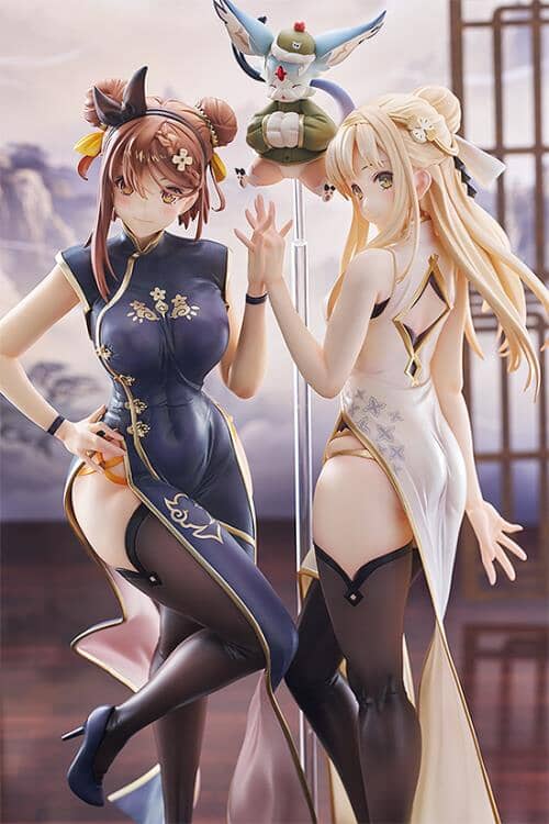 Atelier Ryza 2 Lost Legends & the Secret Fairy Ryza Stout and Klaudia Valentz (Chinese Dress Ver.) 1/6 Scale Figure Set - Image 3
