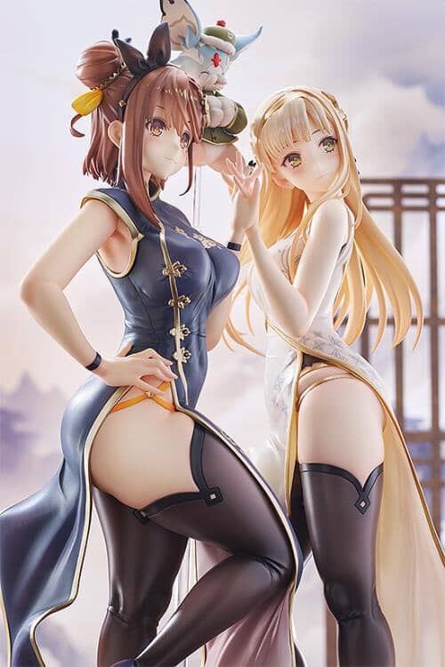 Atelier Ryza 2 Lost Legends & the Secret Fairy Ryza Stout and Klaudia Valentz (Chinese Dress Ver.) 1/6 Scale Figure Set - Image 5