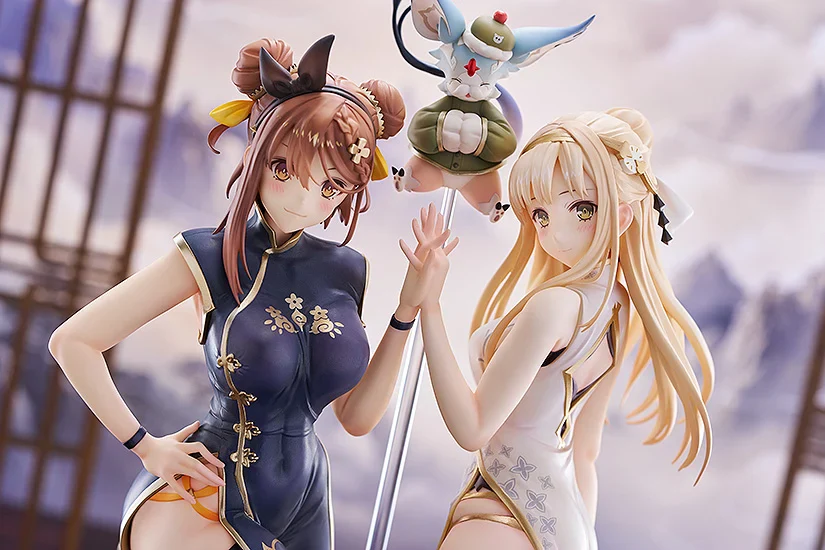 Atelier Ryza 2 Lost Legends & the Secret Fairy Ryza Stout and Klaudia Valentz (Chinese Dress Ver.) 1/6 Scale Figure Set - Image 6