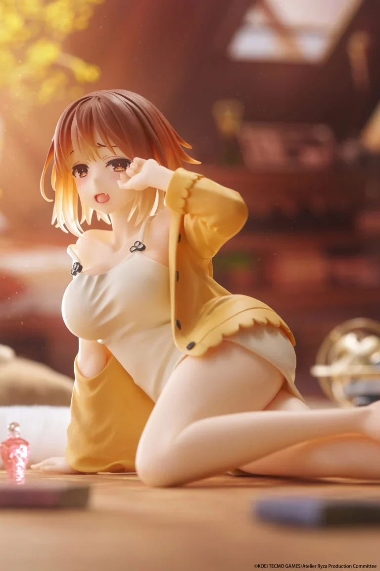 Atelier Ryza Ever Darkness & the Secret Hideout Desktop Cute Ryza (Nightwear Ver.) Figure - Image 5