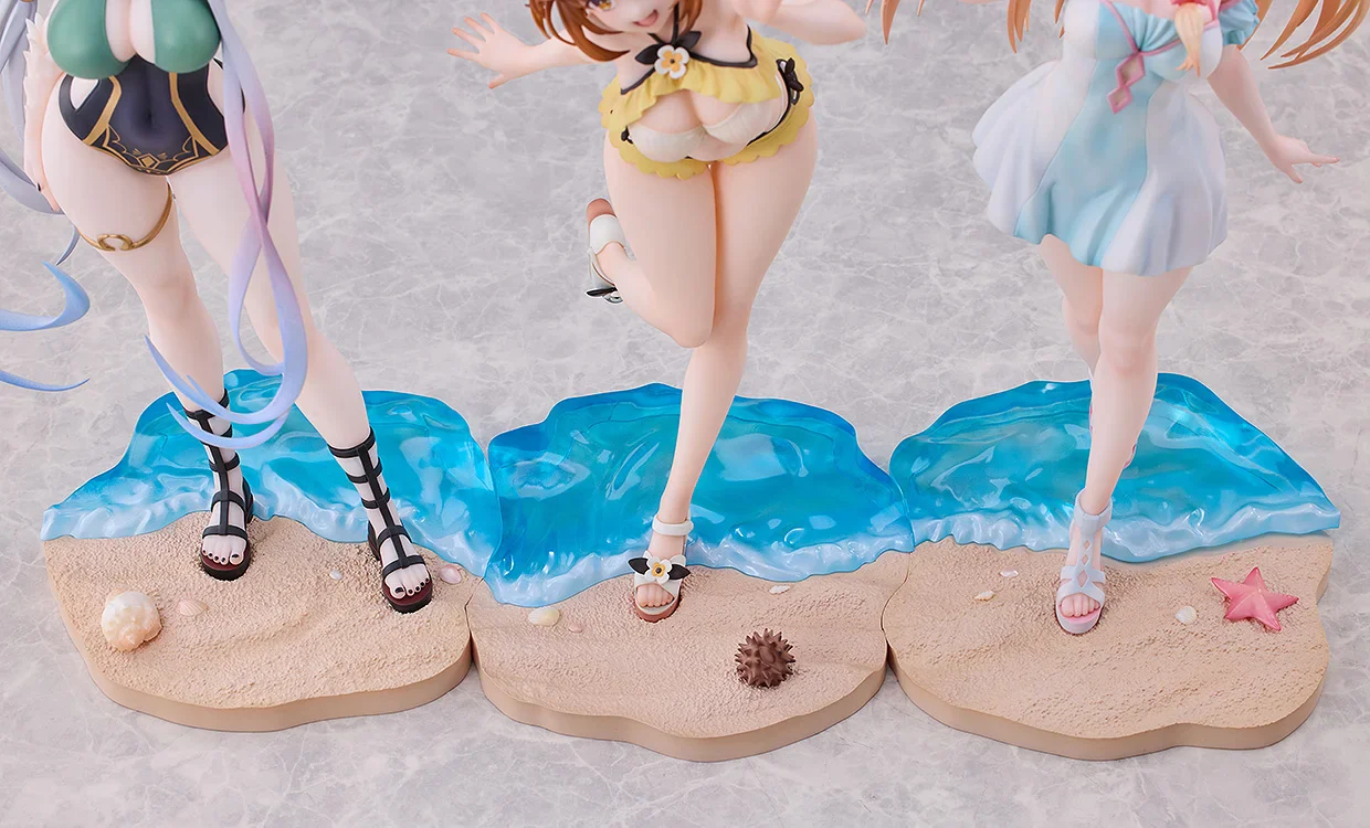 Atelier Ryza Ever Darkness & the Secret Hideout Ryza, Klaudia & Lila (Swimsuit Ver.) 1/7 Scale Figure Set - Image 11