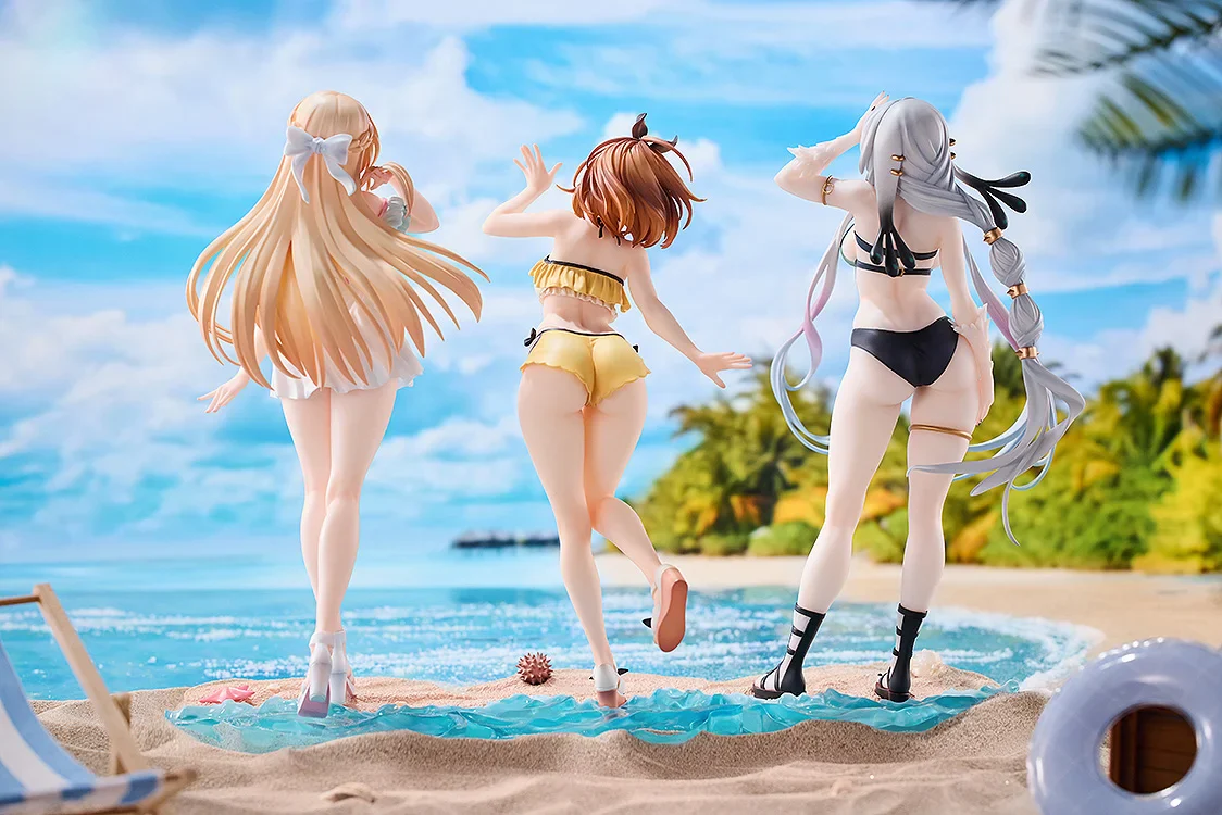 Atelier Ryza Ever Darkness & the Secret Hideout Ryza, Klaudia & Lila (Swimsuit Ver.) 1/7 Scale Figure Set - Image 2