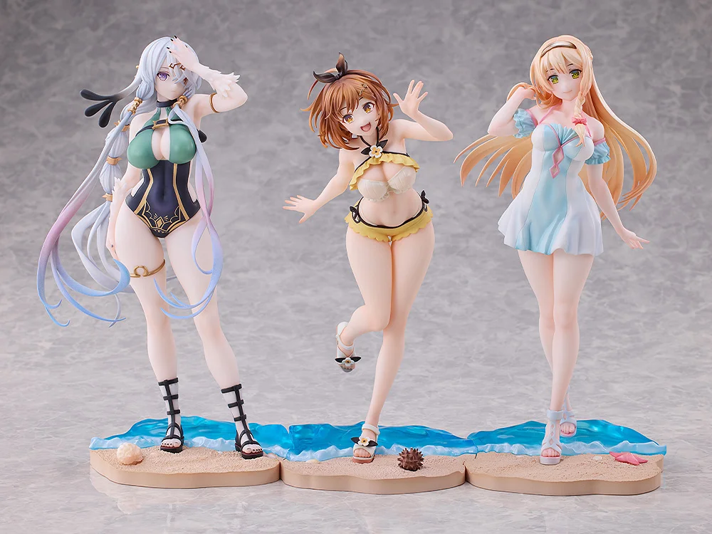 Atelier Ryza Ever Darkness & the Secret Hideout Ryza, Klaudia & Lila (Swimsuit Ver.) 1/7 Scale Figure Set - Image 3
