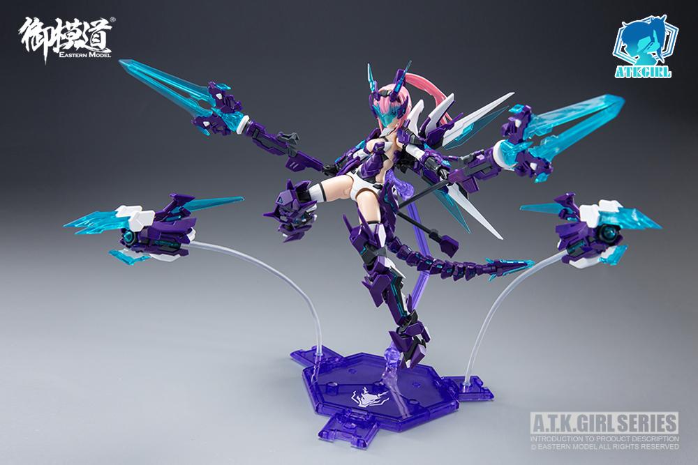A.T.K. Girl Azure Dragon (Qinglong) 1/12 Scale Model Kit - Image 11