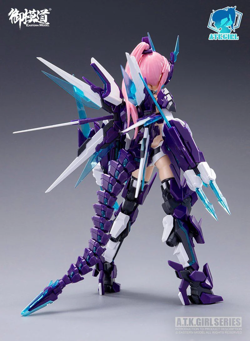 A.T.K. Girl Azure Dragon (Qinglong) 1/12 Scale Model Kit - Image 3