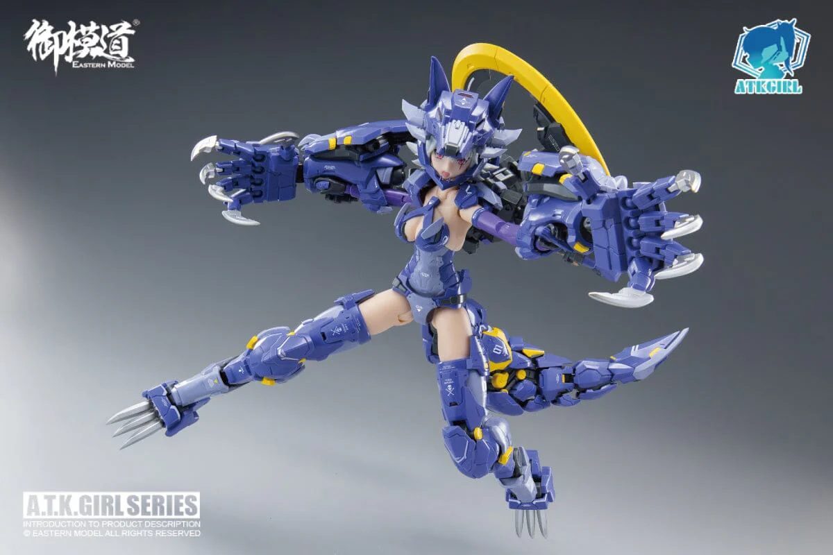 A.T.K. Girl Fenrir 1/12 Scale Model Kit - Image 11