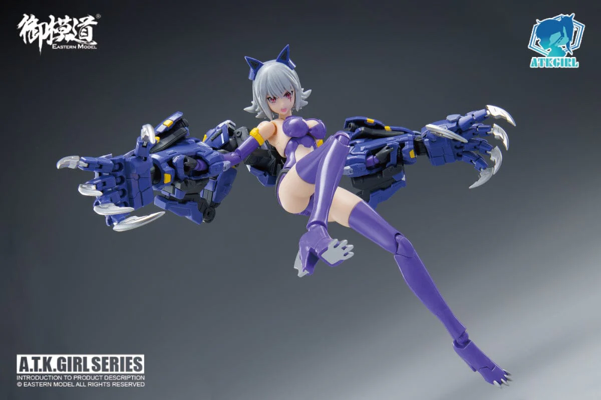 A.T.K. Girl Fenrir 1/12 Scale Model Kit - Image 13