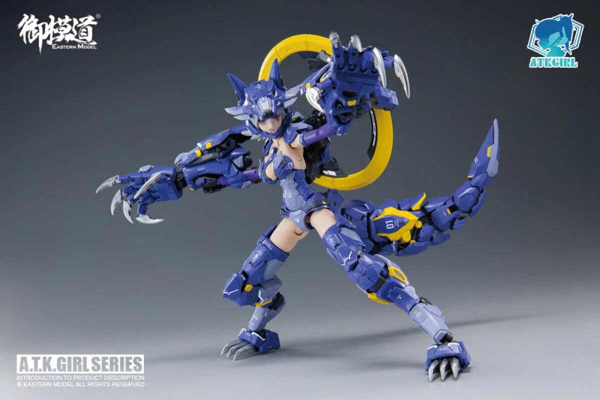 A.T.K. Girl Fenrir 1/12 Scale Model Kit - Image 14