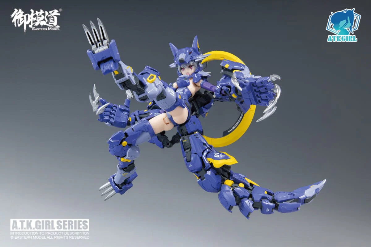 A.T.K. Girl Fenrir 1/12 Scale Model Kit - Image 15