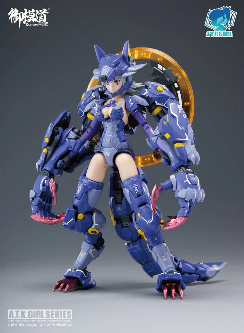 A.T.K. Girl Fenrir 1/12 Scale Model Kit - Image 3