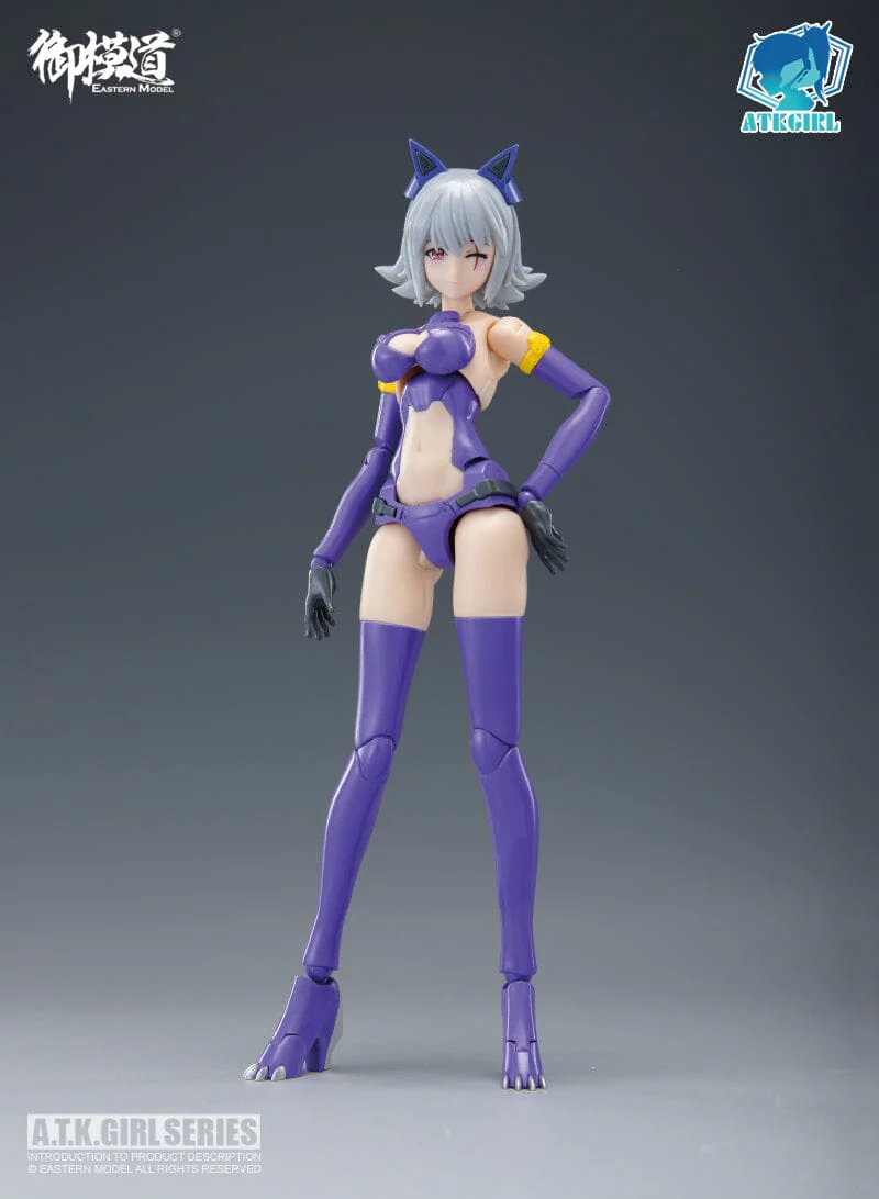A.T.K. Girl Fenrir 1/12 Scale Model Kit - Image 5