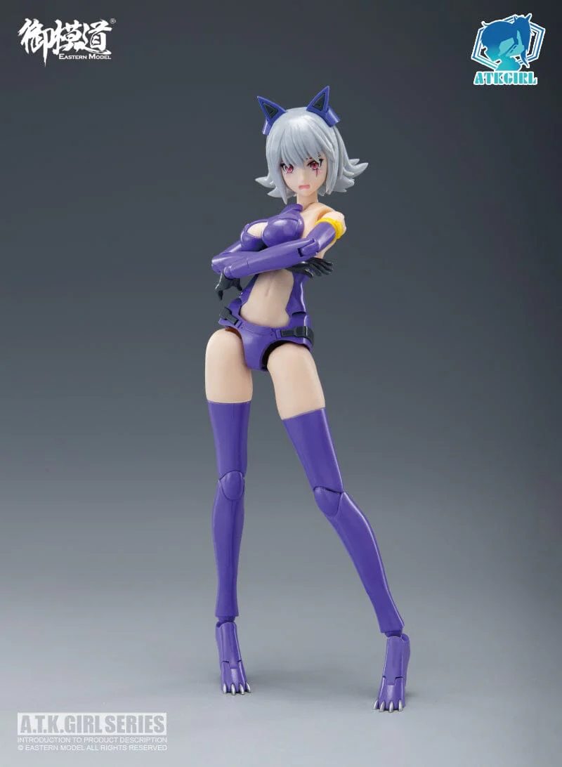 A.T.K. Girl Fenrir 1/12 Scale Model Kit - Image 6
