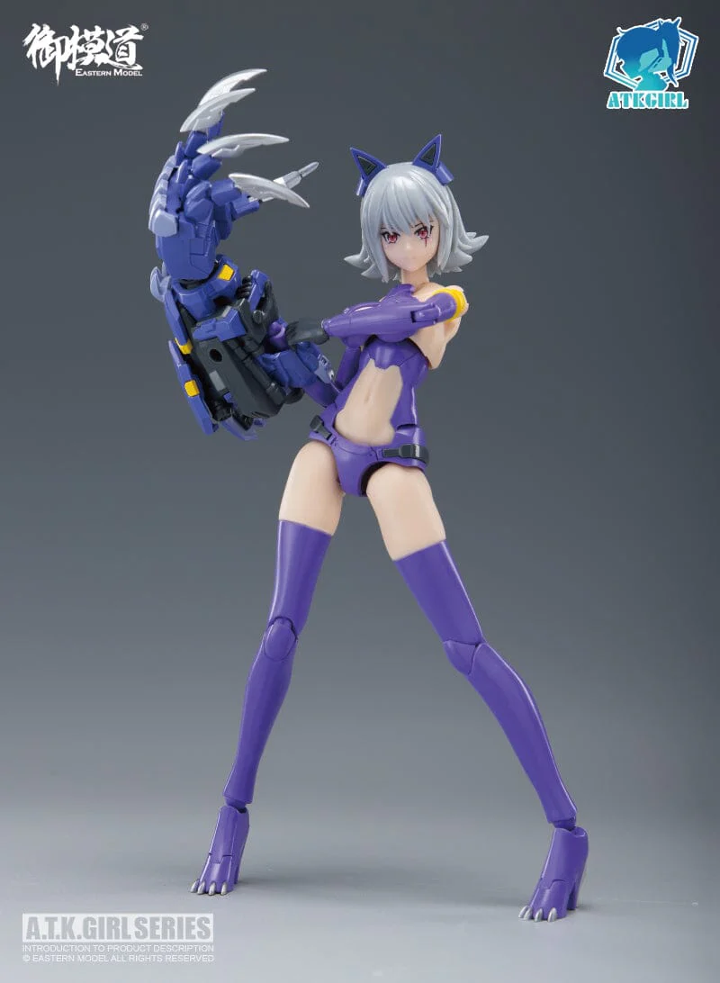 A.T.K. Girl Fenrir 1/12 Scale Model Kit - Image 7