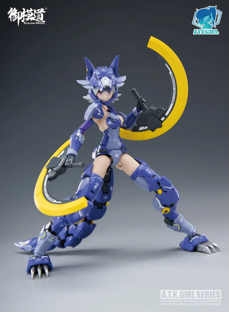 A.T.K. Girl Fenrir 1/12 Scale Model Kit - Image 8