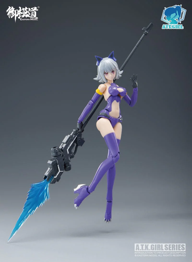 A.T.K. Girl Fenrir 1/12 Scale Model Kit - Image 9