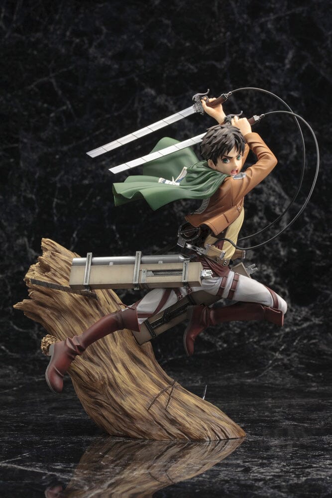 Attack on Titan ArtFX J Eren Yeager (Renewal Package Ver.) 1/8 Scale Figure - Image 2
