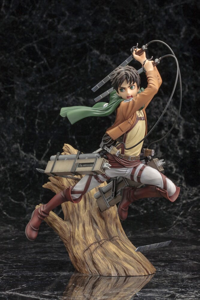 Attack on Titan ArtFX J Eren Yeager (Renewal Package Ver.) 1/8 Scale Figure - Image 3