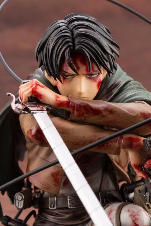 Attack on Titan ArtFX J Levi (Fortitude Ver.) Statue - Image 11