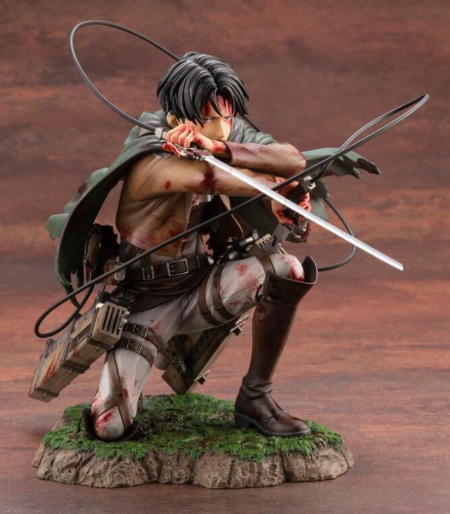 Attack on Titan ArtFX J Levi (Fortitude Ver.) Statue - Image 6