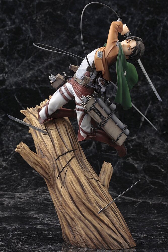 Attack on Titan ArtFX J Levi (Renewal Package Ver.) 1/8 Scale Figure (Reissue) - Image 2