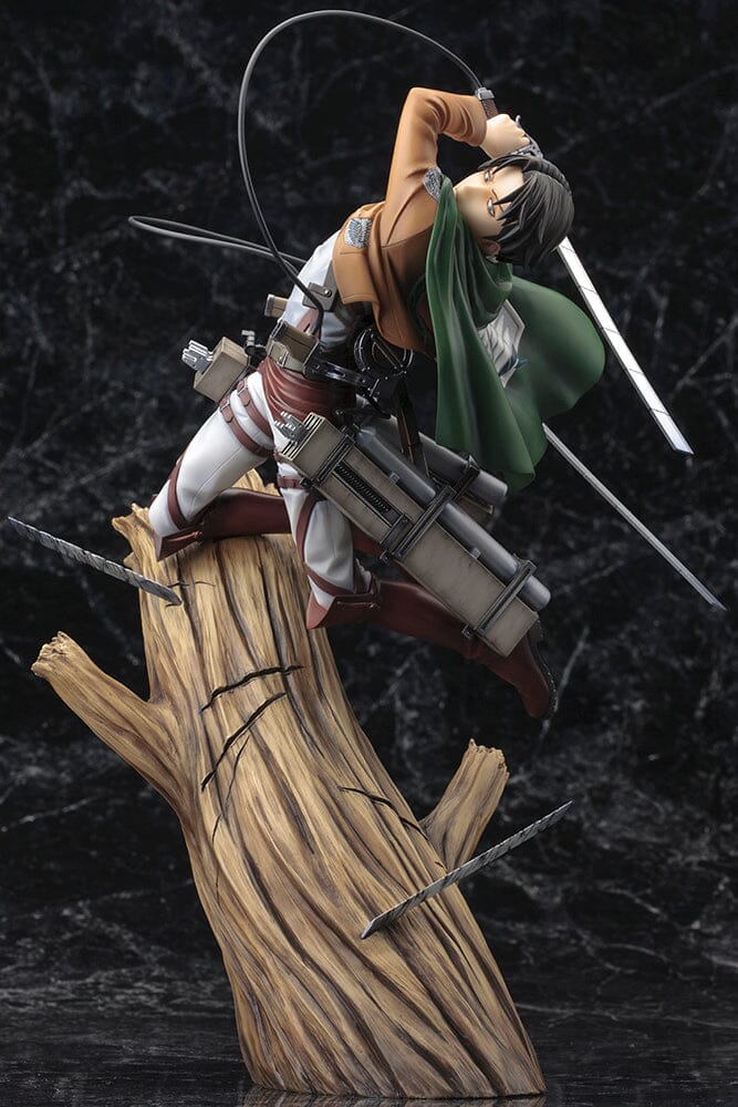 Attack on Titan ArtFX J Levi (Renewal Package Ver.) 1/8 Scale Figure (Reissue) - Image 3