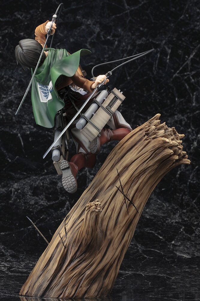 Attack on Titan ArtFX J Levi (Renewal Package Ver.) 1/8 Scale Figure (Reissue) - Image 4