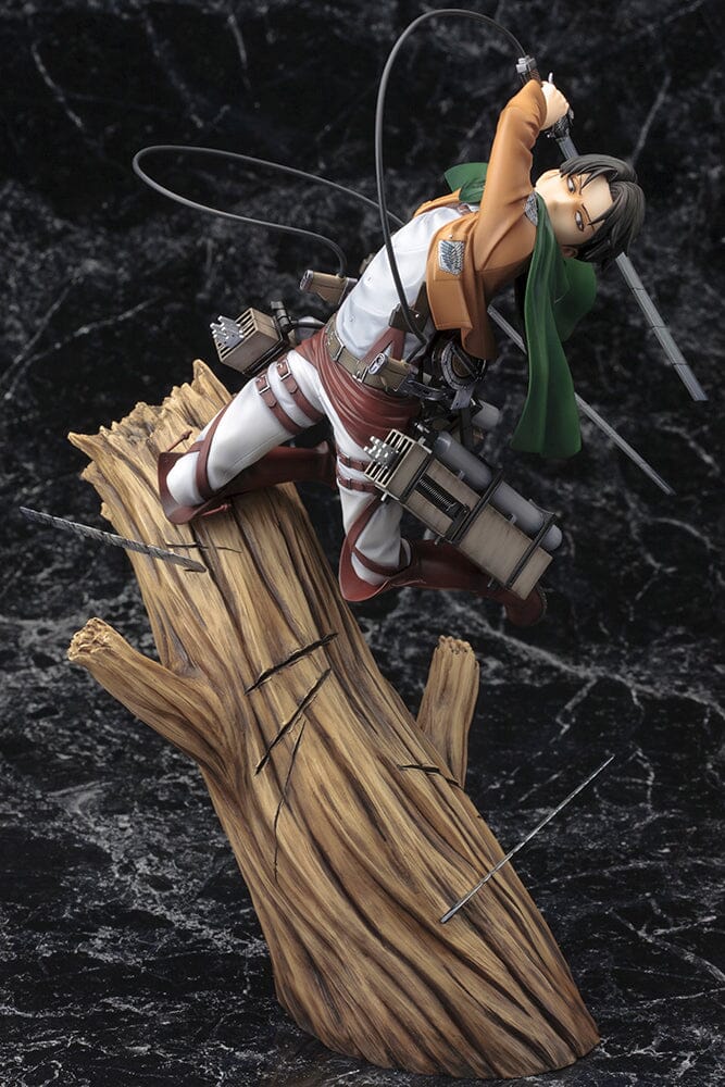 Attack on Titan ArtFX J Levi (Renewal Package Ver.) 1/8 Scale Figure (Reissue) - Image 6